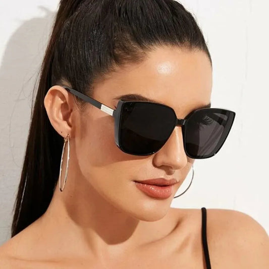 Fashion Cat Eye Oversized Sunglasses